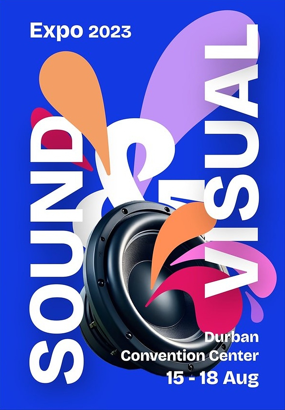 Sound and Visual Expo poster, subwoofer